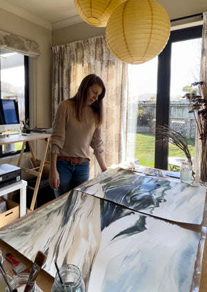 Keep On Hoping - a large original painting