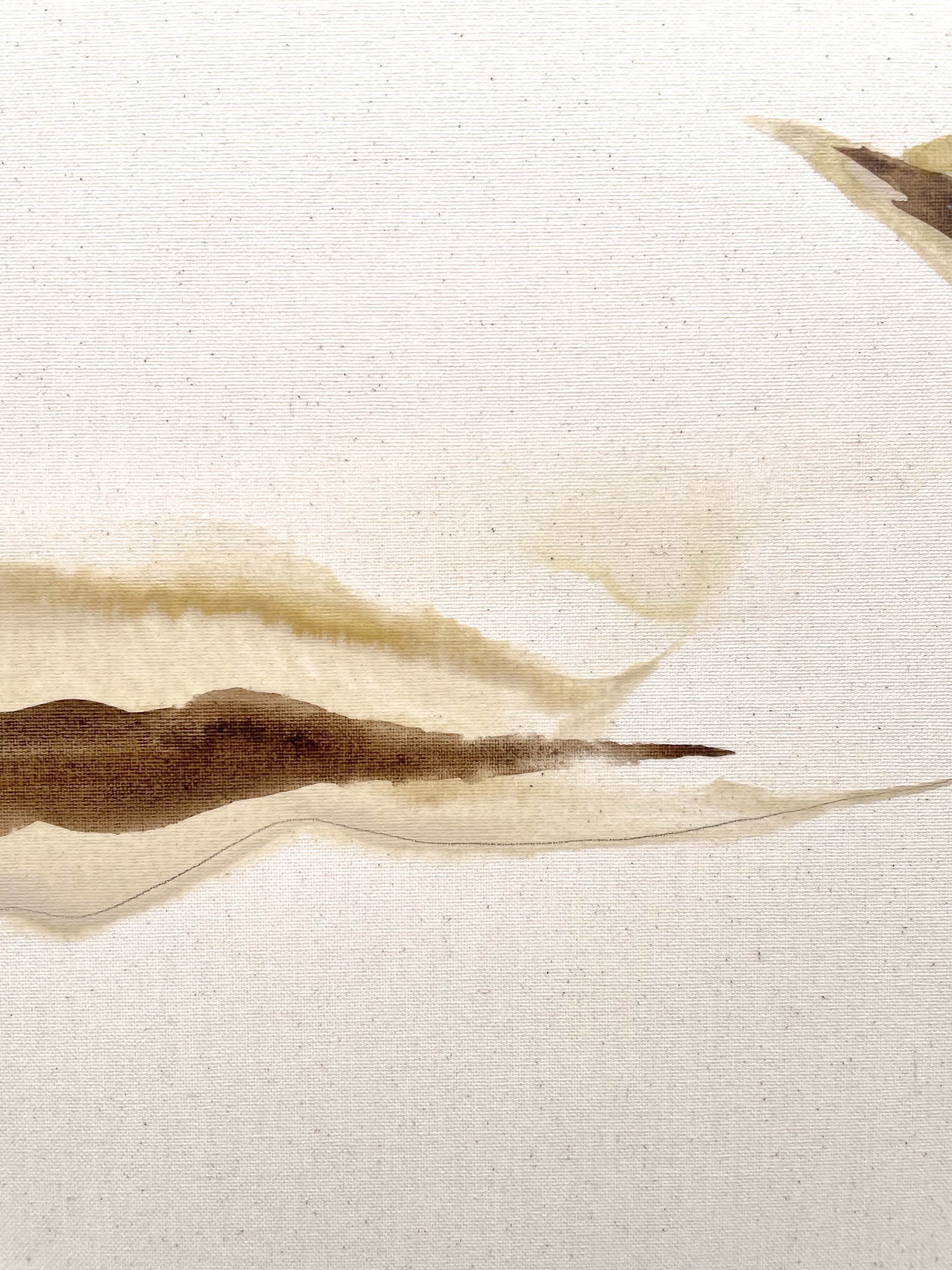 'Beauty lies in the unknown' and 'Out of the mess came beauty' - a pair of large original acrylic paintings