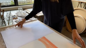 Surrender and accept - a medium original painting