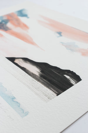 Surrender to the stillness - limited edition print