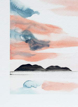 Surrender to the stillness - limited edition print