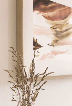 In flow - a large original watercolour painting