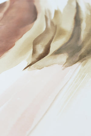 In flow - a large original watercolour painting