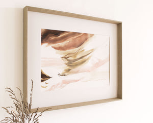 In flow - a large original watercolour painting