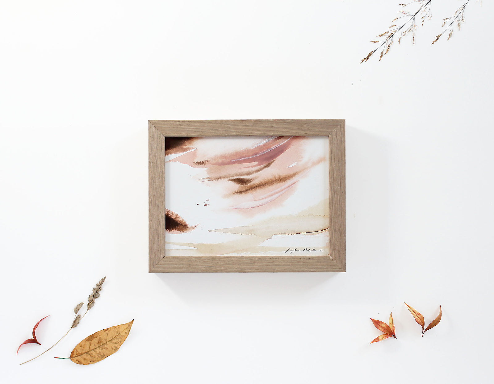 In this moment II - a small (6 x 8") original watercolour painting