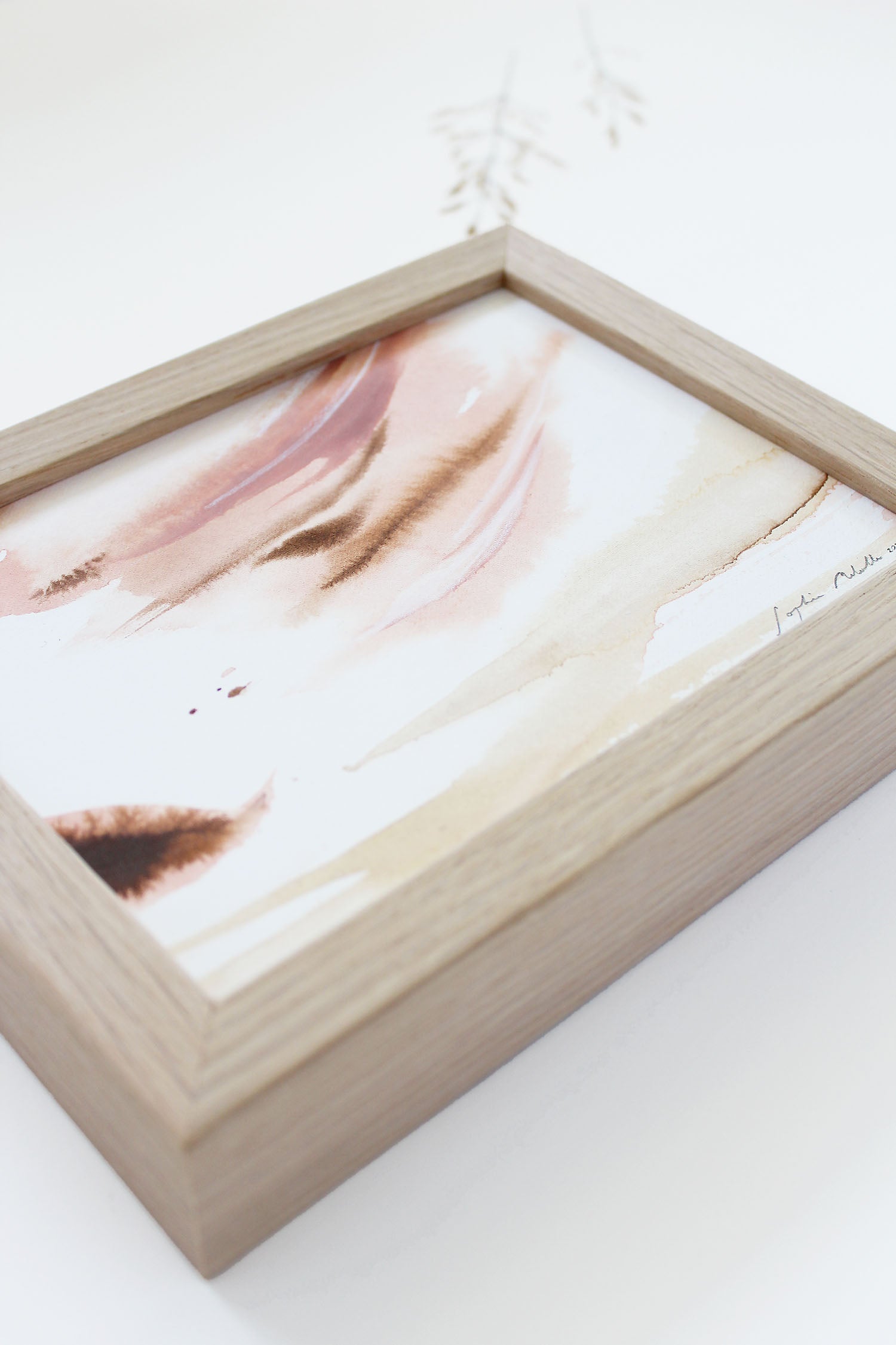 In this moment II - a small (6 x 8") original watercolour painting