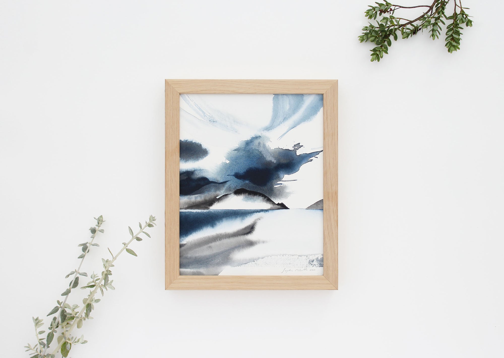 Open your heart III - a small original painting