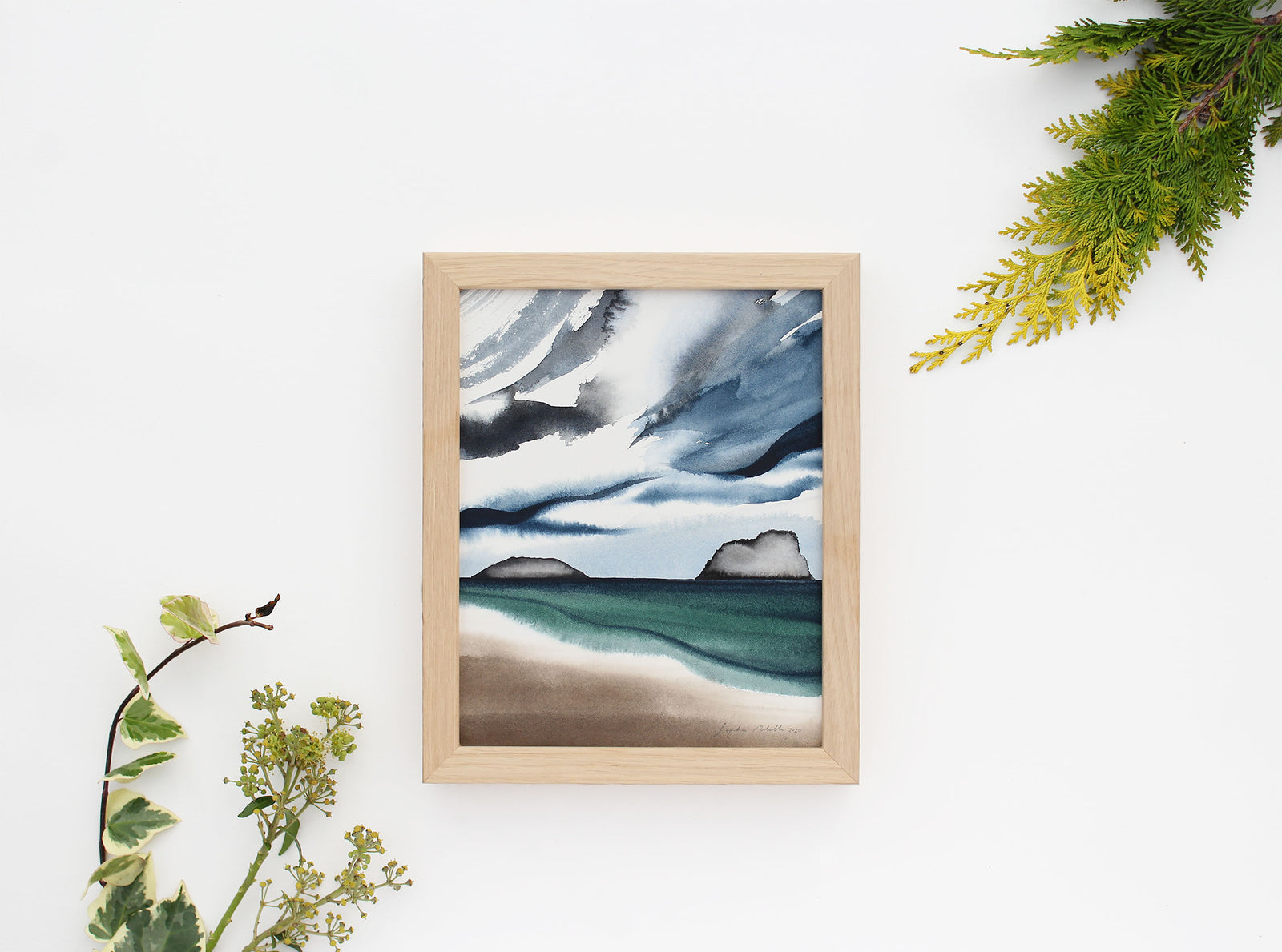 Open your heart V - a small original painting