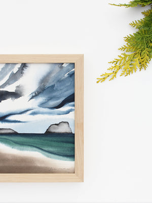 Open your heart V - a small original painting