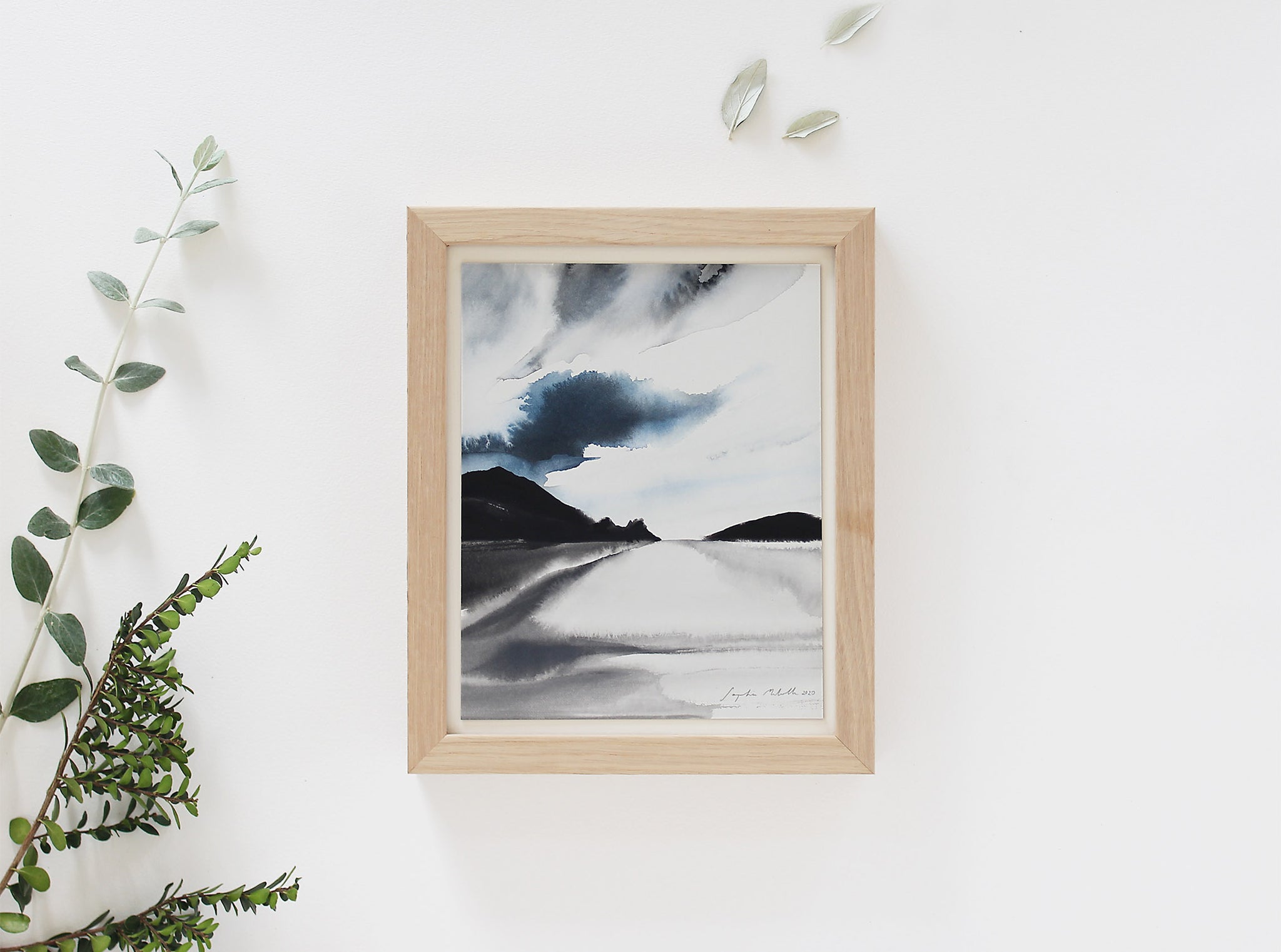 Open your heart II - a small original painting