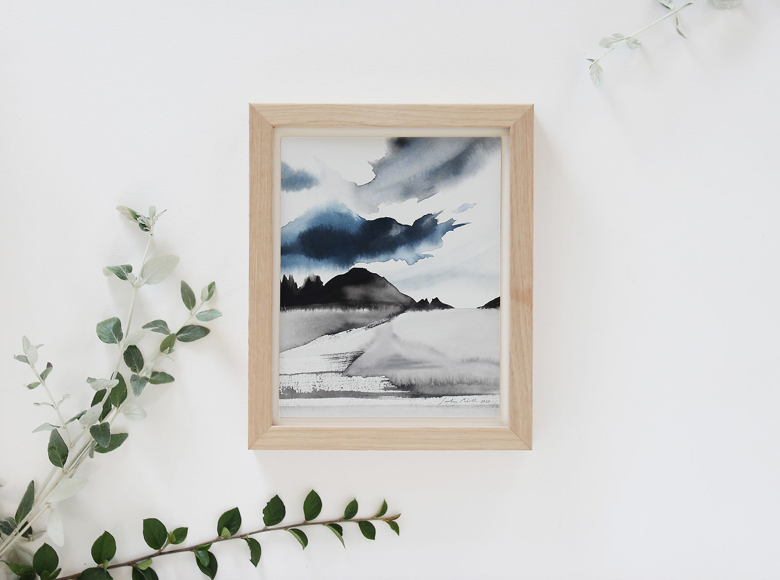 Open your heart I - a small original painting