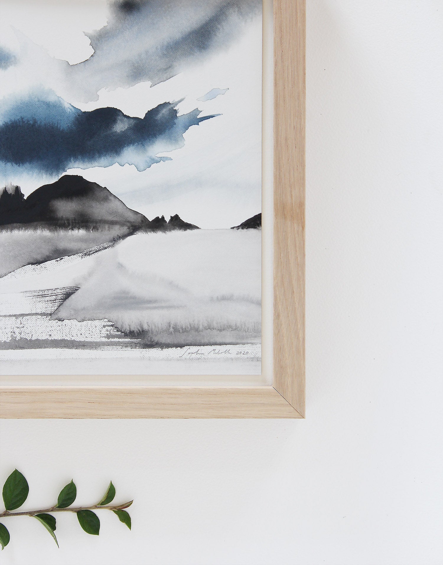 Open your heart I - a small original painting