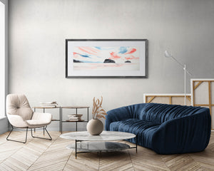 Quiet awareness III - a large original painting