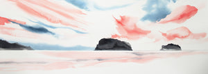 Quiet awareness III - a large original painting