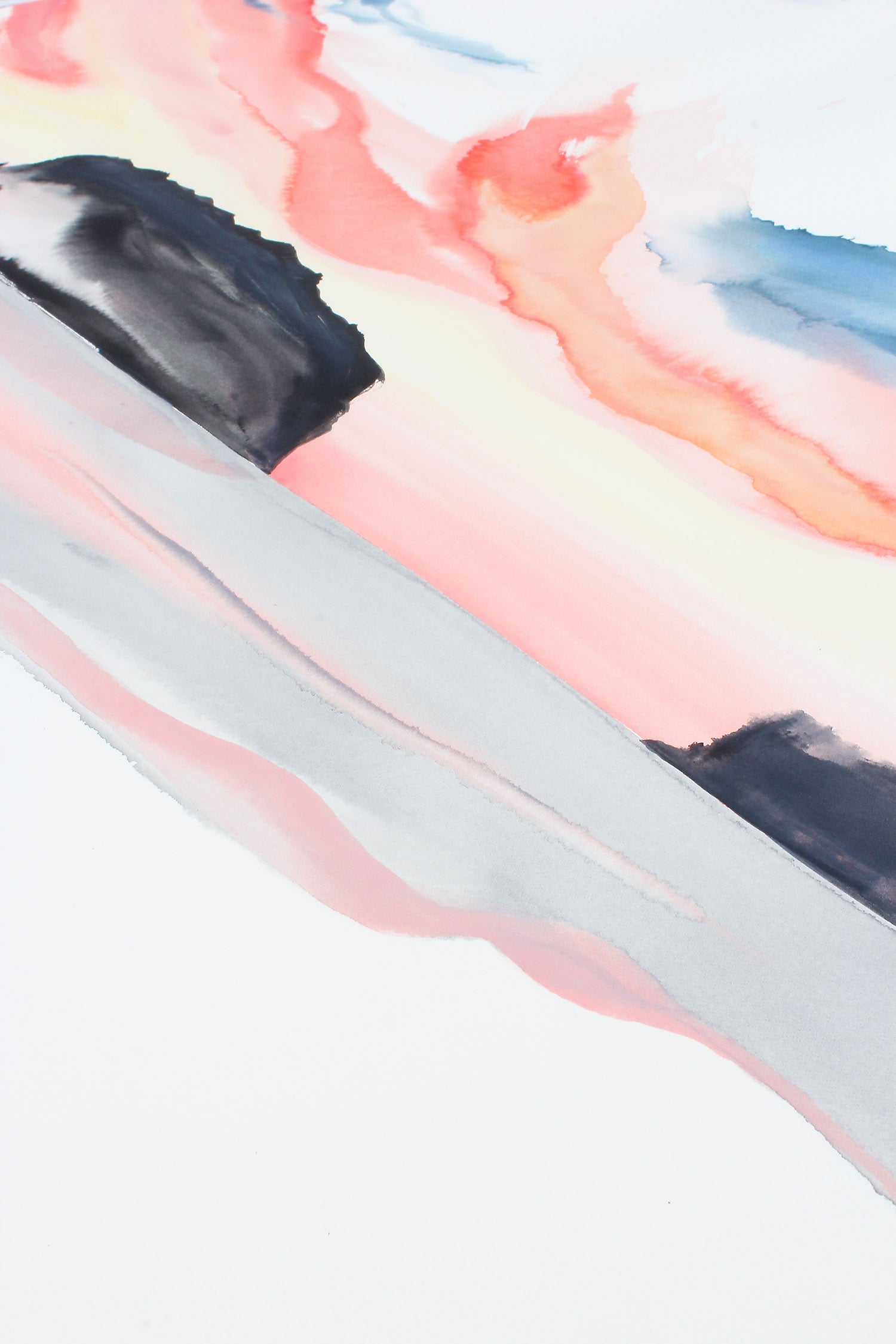 Quiet awareness I - an extra large original painting