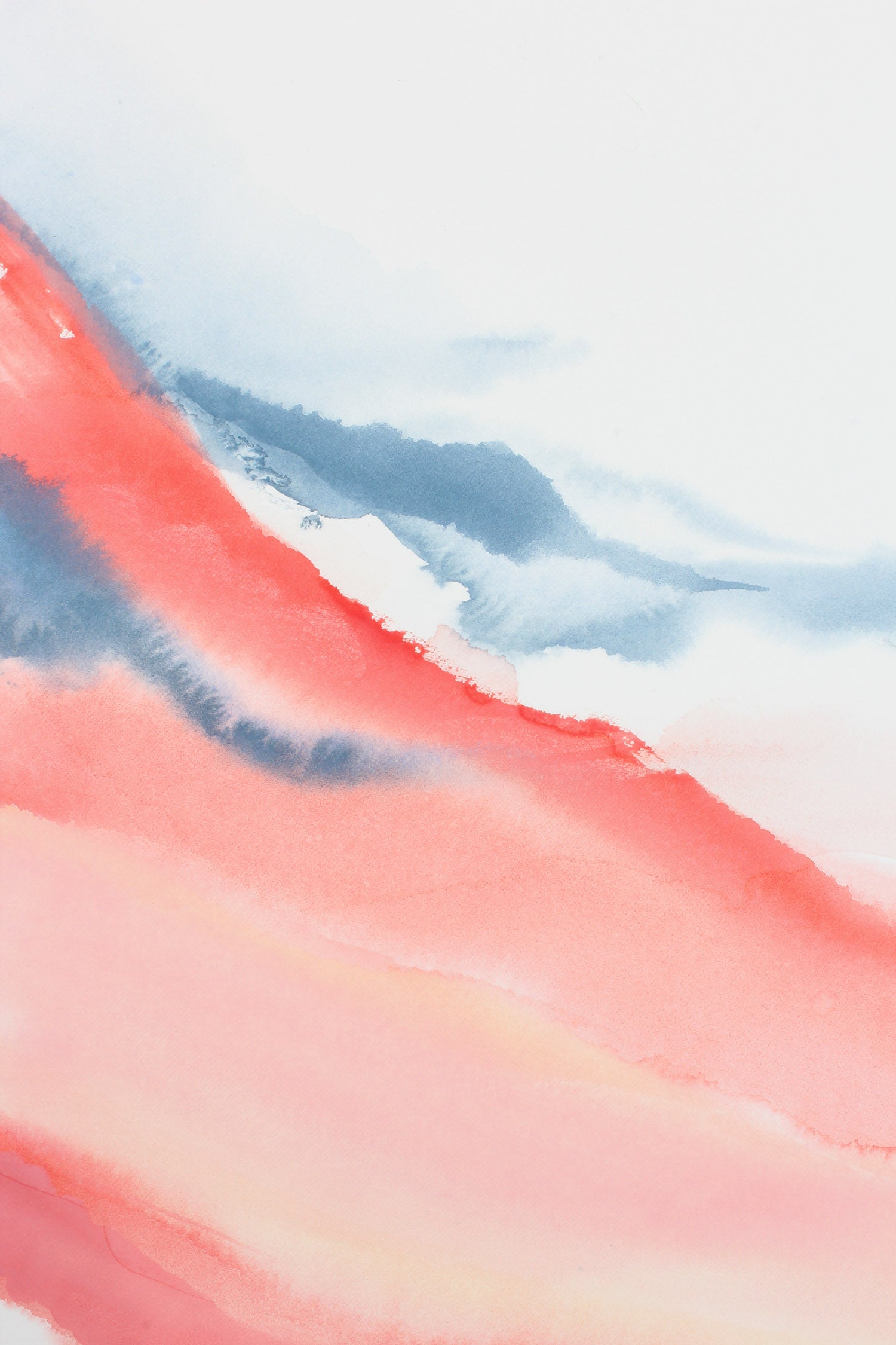 Quiet awareness I - an extra large original painting