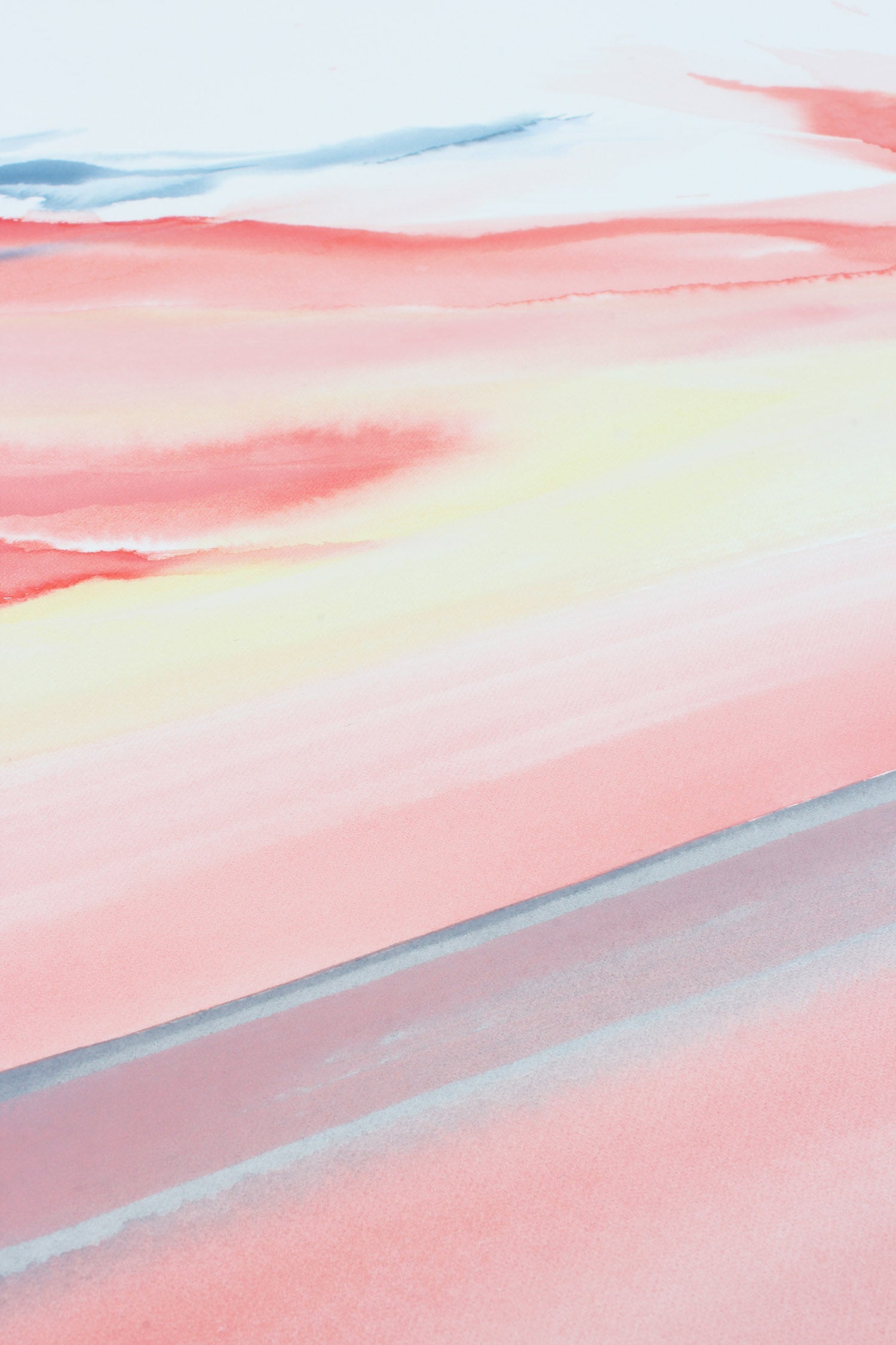 Quiet awareness I - an extra large original painting