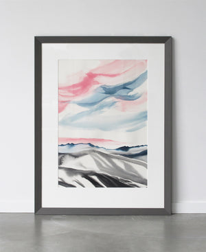 Rising II - a large original painting