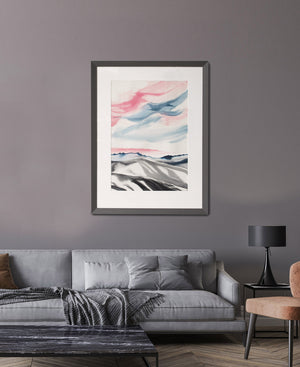 Rising II - a large original painting