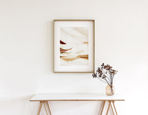 Slow - a large original watercolour painting