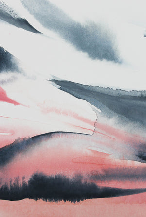Surrender and Flow IV- a small (8 x 10") original painting