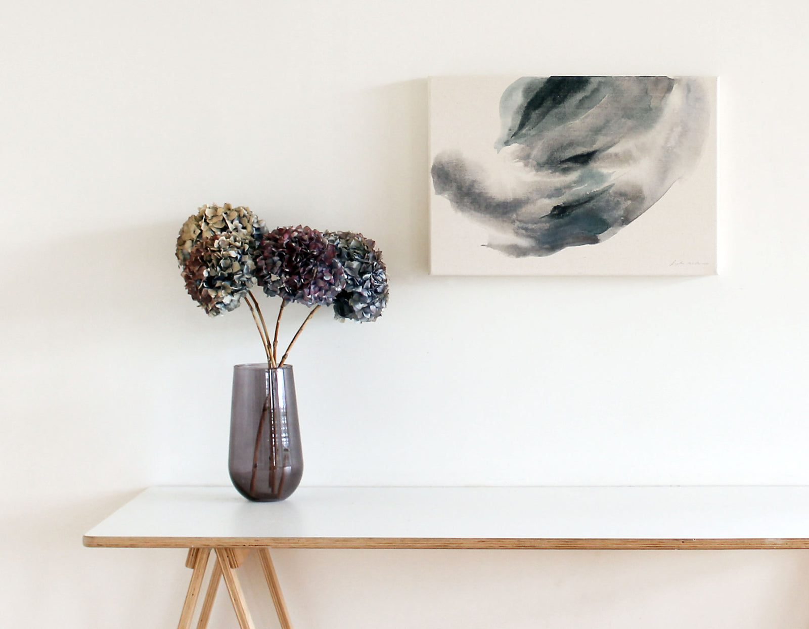 There is peace - a medium original acrylic painting