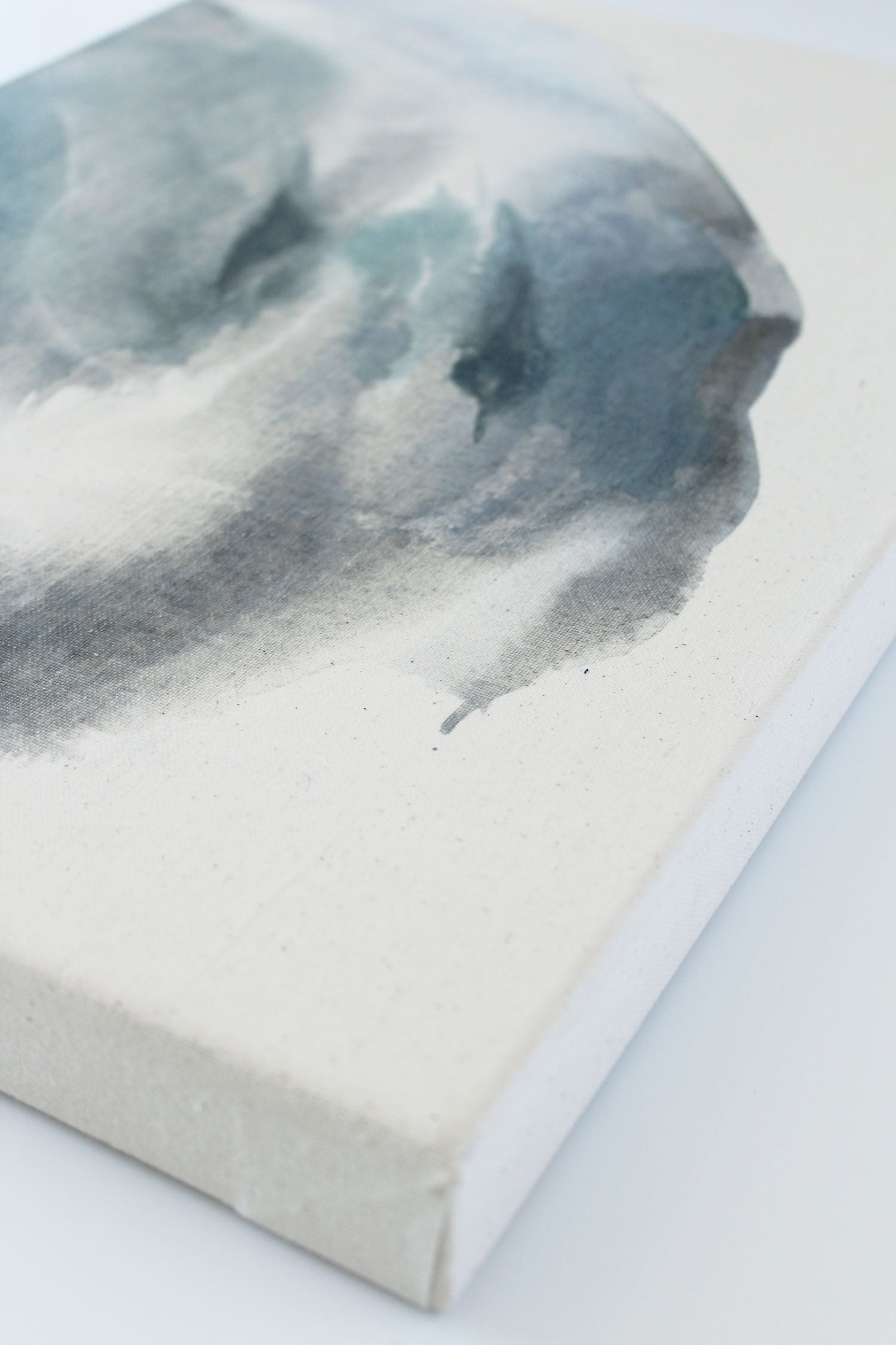 There is peace - a medium original acrylic painting