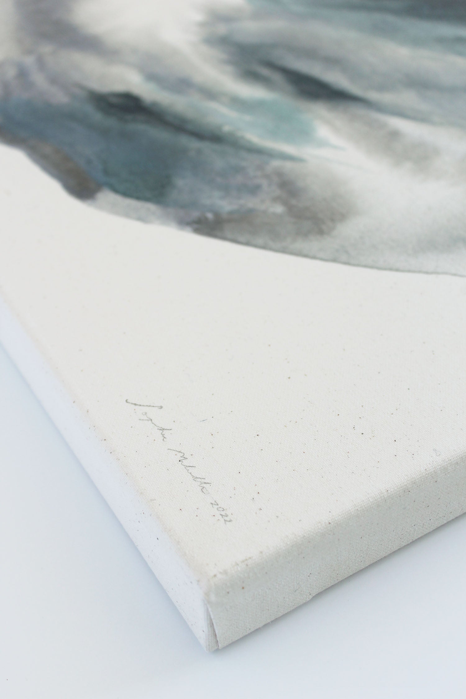 There is peace - a medium original acrylic painting