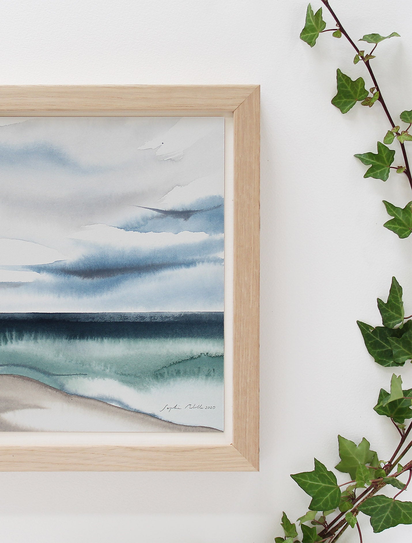 Trust your intuition II - a small original painting