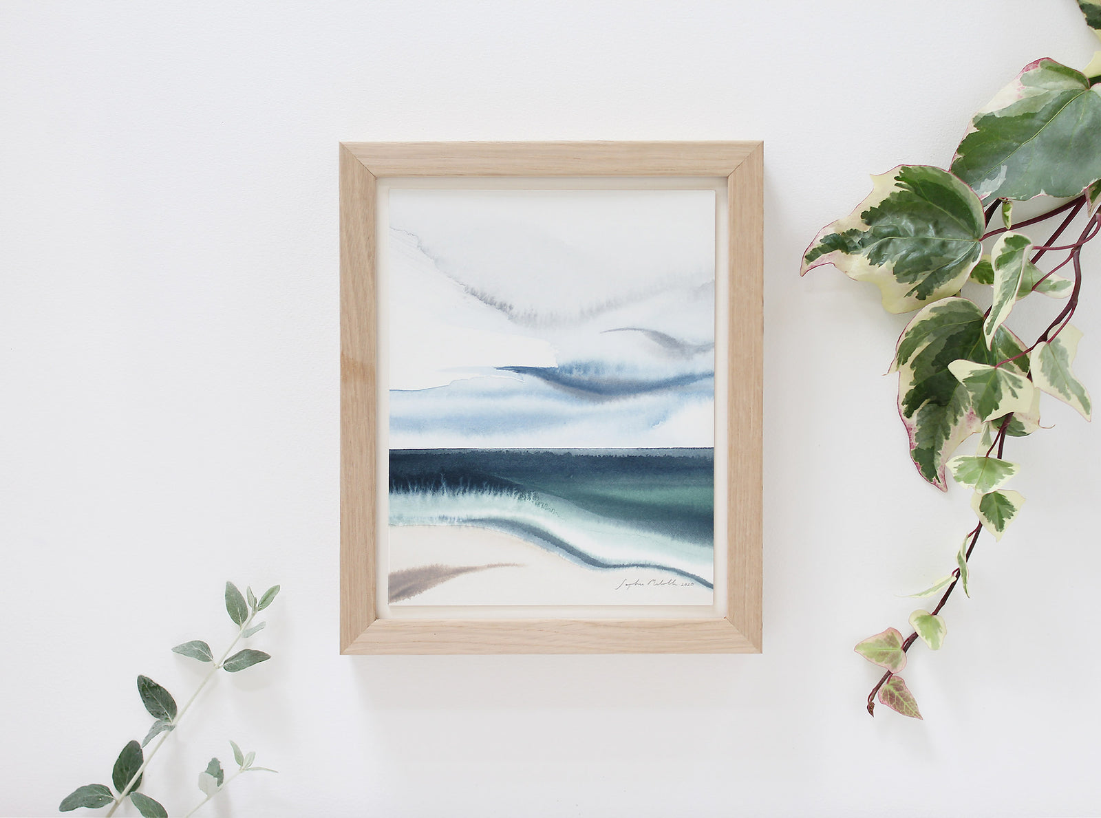 Trust your intuition I - a small original painting