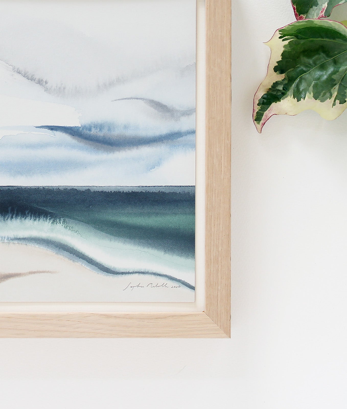 Trust your intuition I - a small original painting