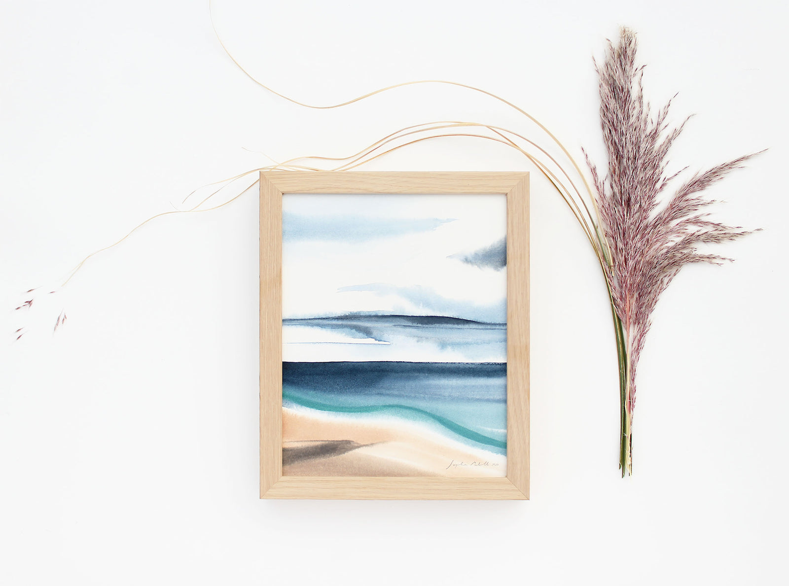 Trust your path III - a small original painting