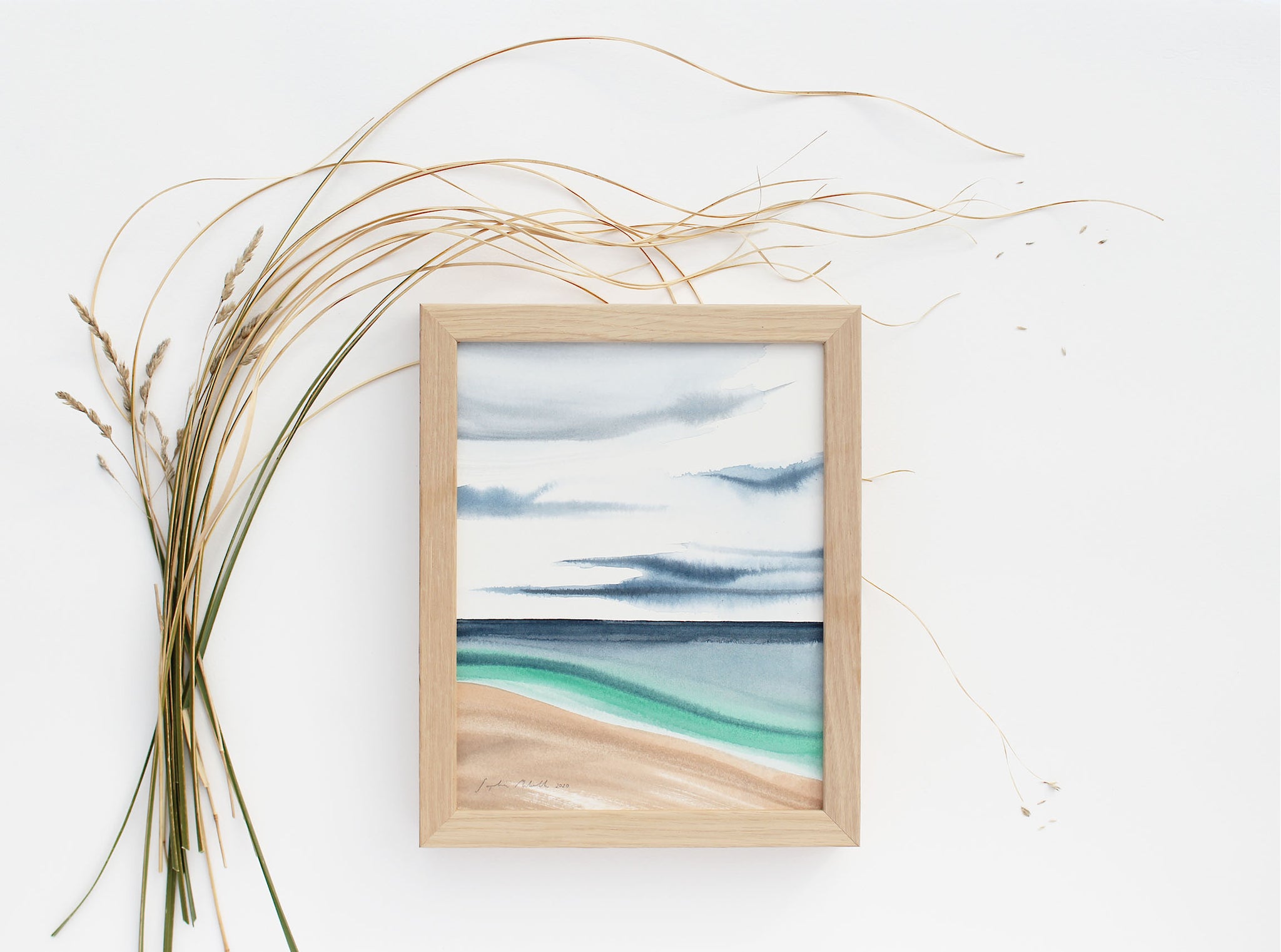 Trust your path II - a small original painting