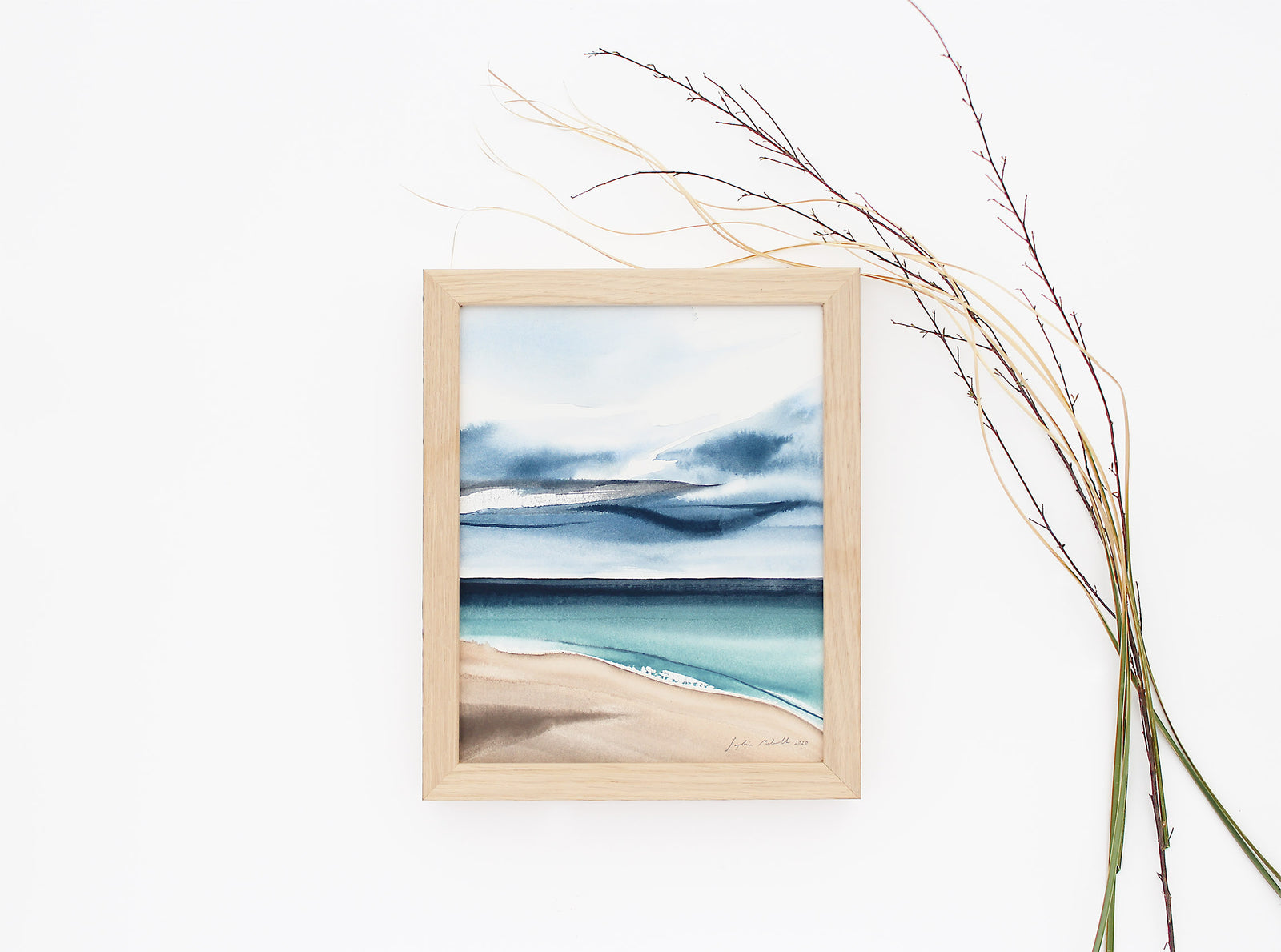 Trust your path IV - a small original painting