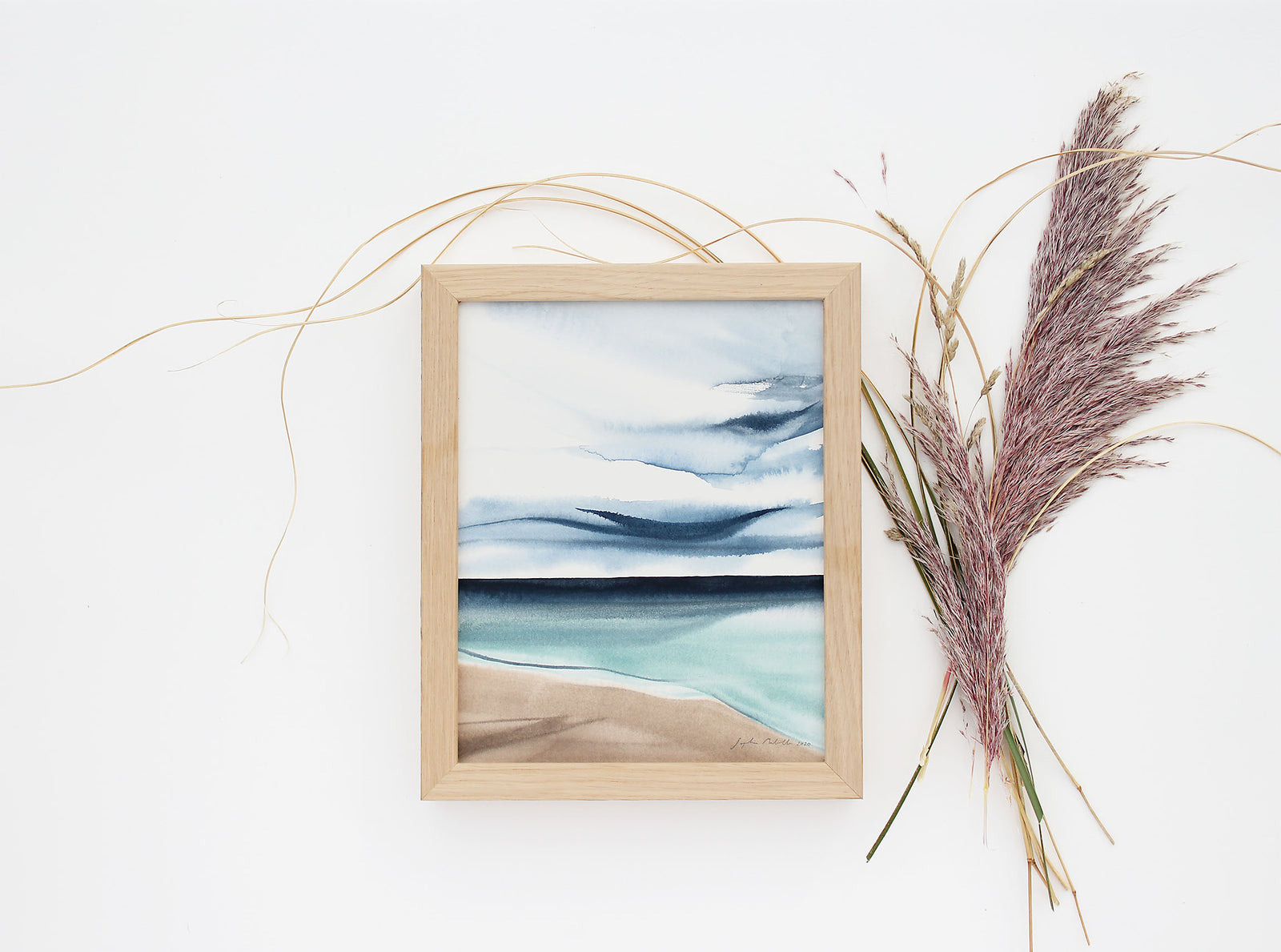 Trust your path V - a small original painting